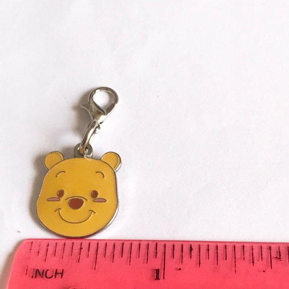 Vintage Disney Winnie the Pooh Bear Keychain & Charm Bundle Disneyana Purse - Picture 10 of 10
